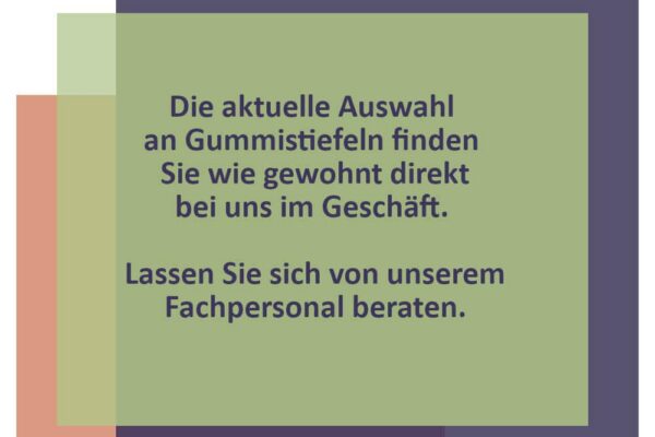 Platzhalter Gummisitiefel Platzhalter Gummisitiefel